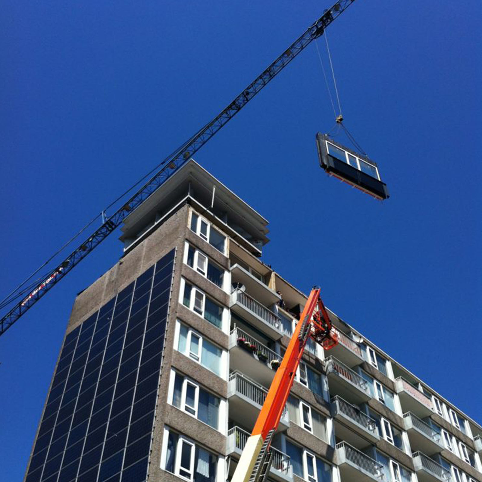 Proefwoning van het project Inside-Out in Utrecht. In deze huurwoning van woningcorporatie Bo-Ex zijn veel energiebesparende maatregelen toegepast.